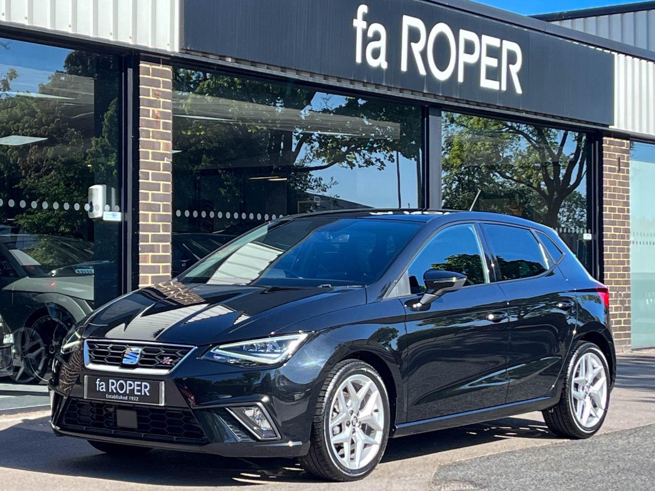 SEAT Ibiza 1.0 TSI FR 95ps Hatchback Petrol Midnight Black Metallic