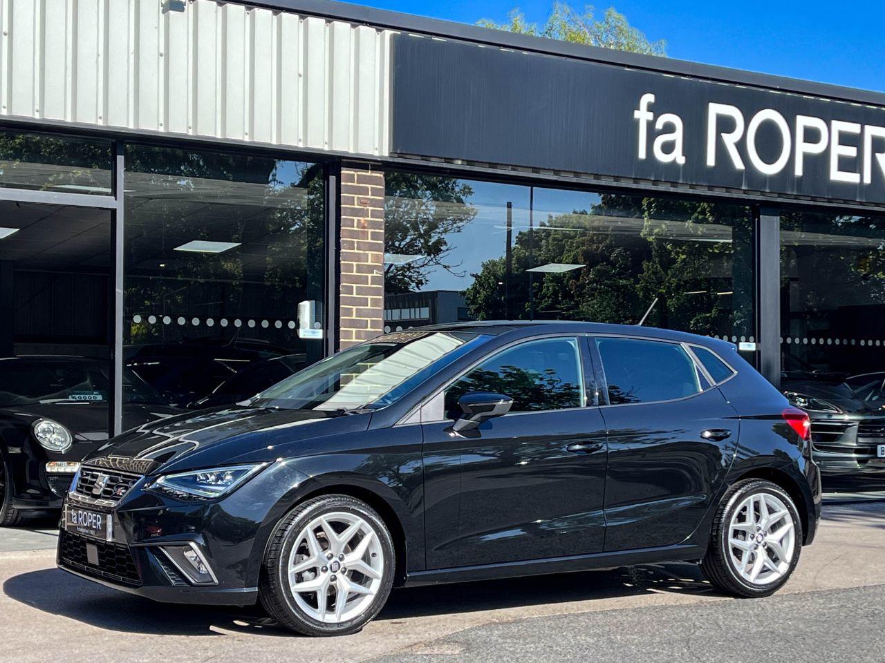 SEAT Ibiza 1.0 TSI FR 95ps Hatchback Petrol Midnight Black Metallic