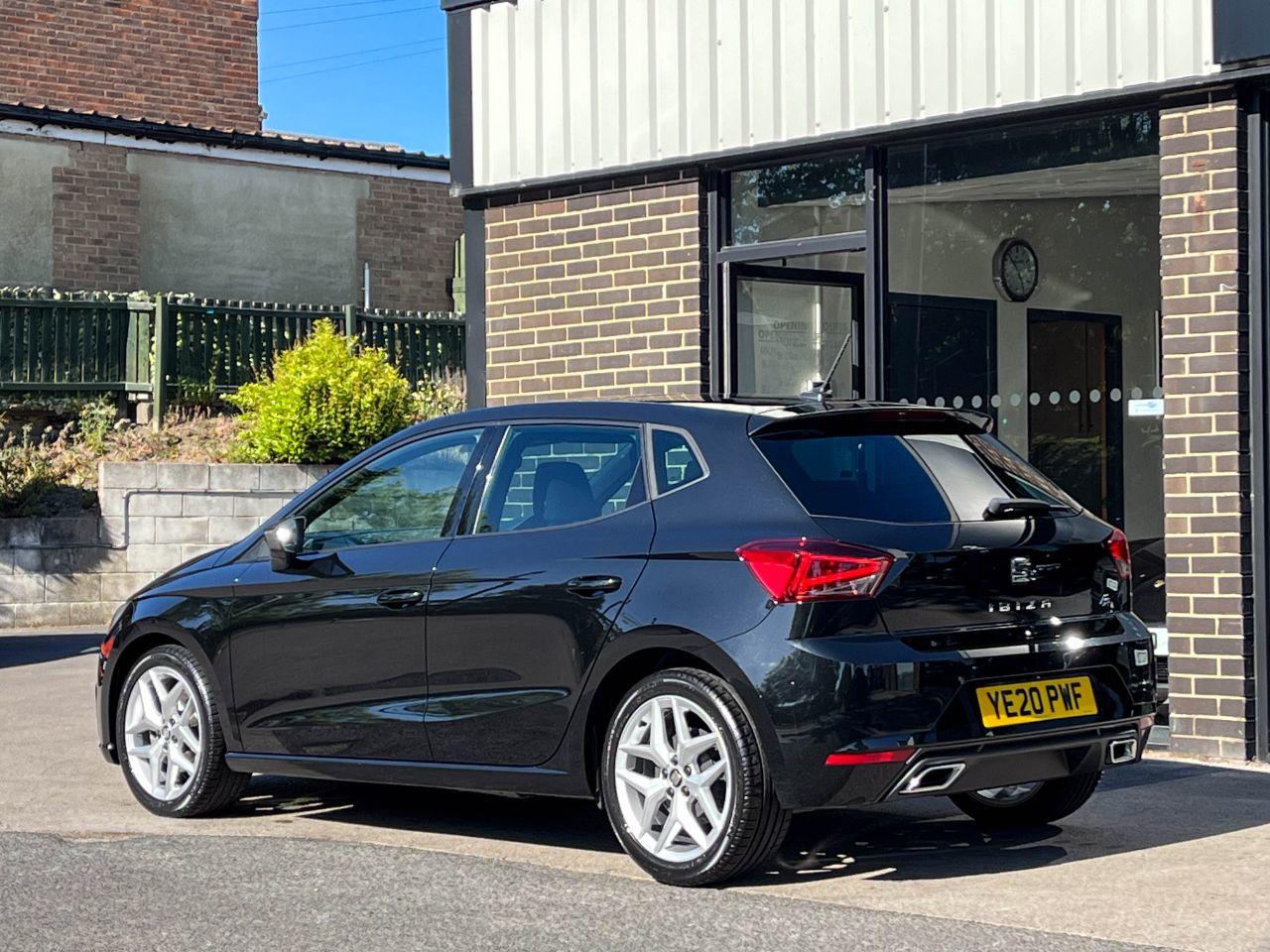 SEAT Ibiza 1.0 TSI FR 95ps Hatchback Petrol Midnight Black Metallic