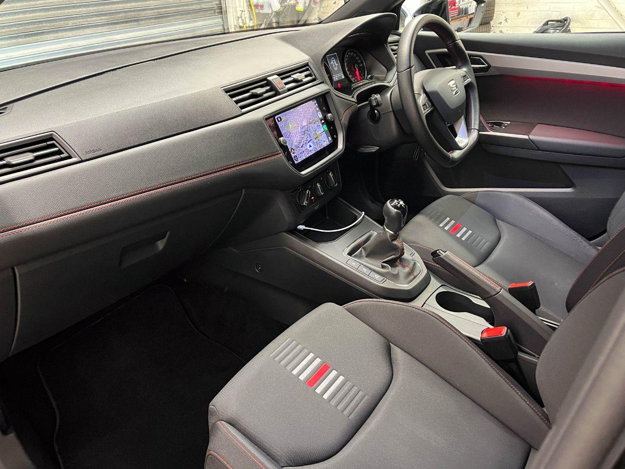 SEAT Ibiza 1.0 TSI FR 95ps Hatchback Petrol Midnight Black Metallic