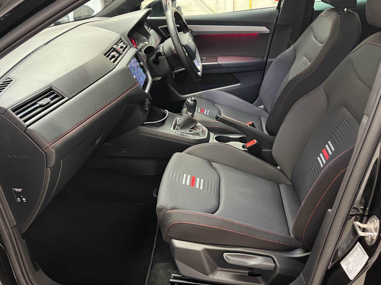 SEAT Ibiza 1.0 TSI FR 95ps Hatchback Petrol Midnight Black Metallic