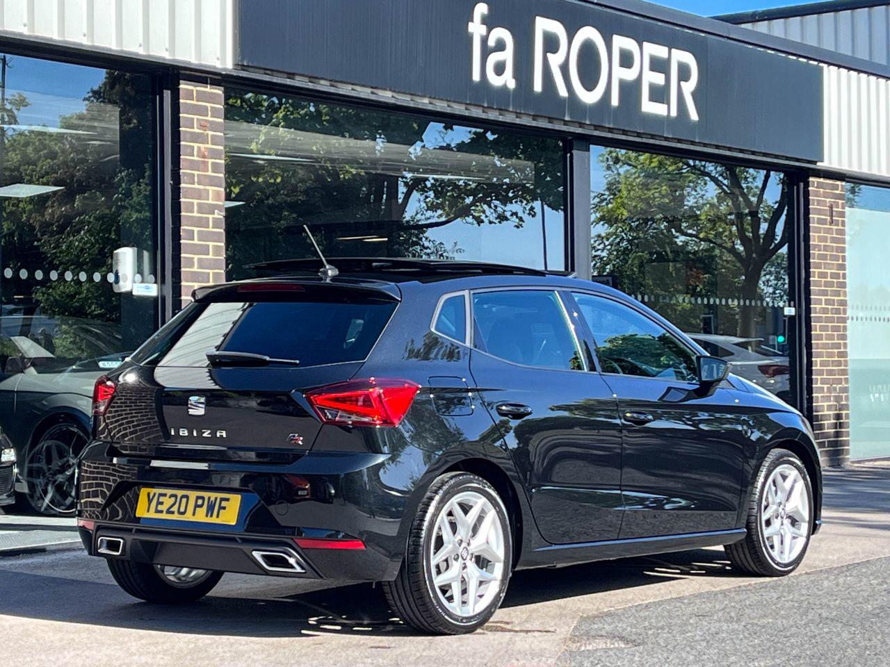 SEAT Ibiza 1.0 TSI FR 95ps Hatchback Petrol Midnight Black Metallic