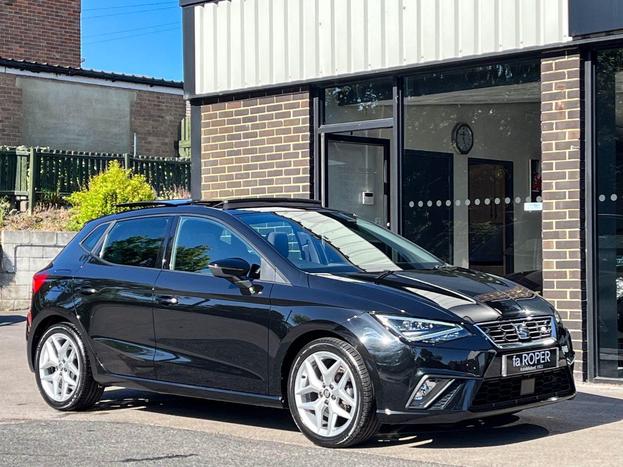 SEAT Ibiza 1.0 TSI FR 95ps Hatchback Petrol Midnight Black Metallic
