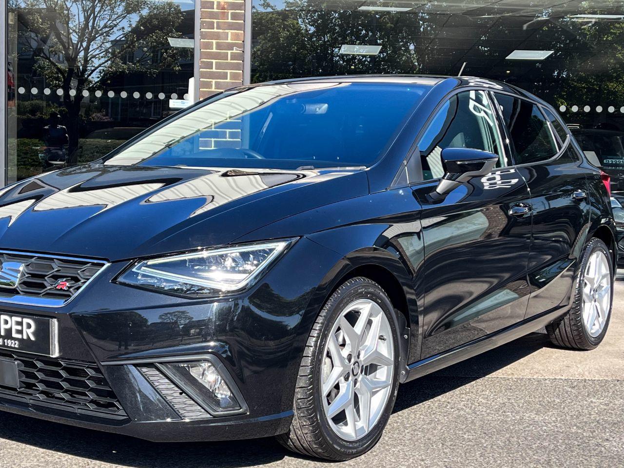 SEAT Ibiza 1.0 TSI FR 95ps Hatchback Petrol Midnight Black Metallic