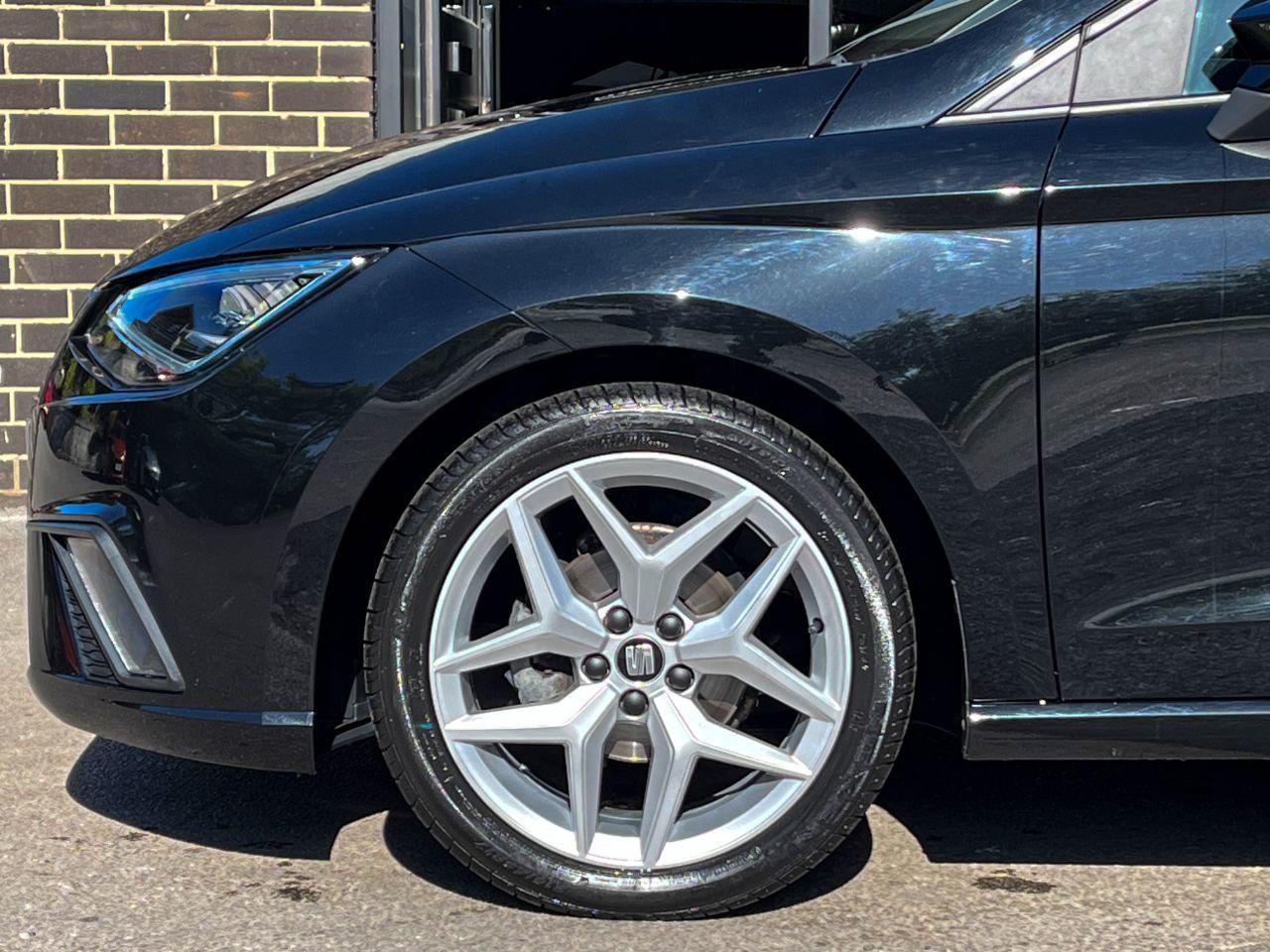 SEAT Ibiza 1.0 TSI FR 95ps Hatchback Petrol Midnight Black Metallic