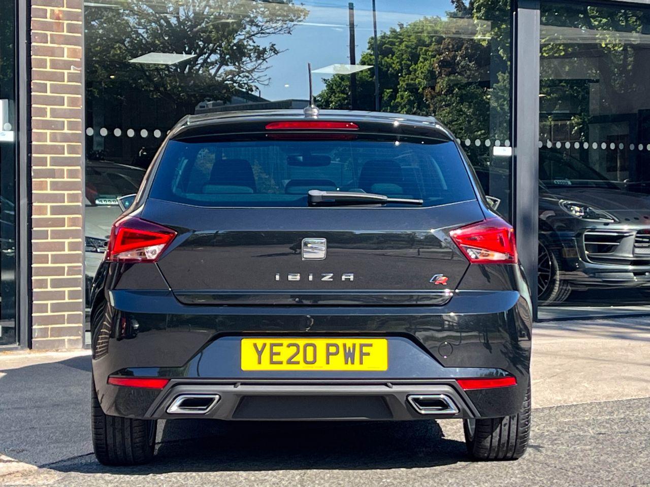 SEAT Ibiza 1.0 TSI FR 95ps Hatchback Petrol Midnight Black Metallic