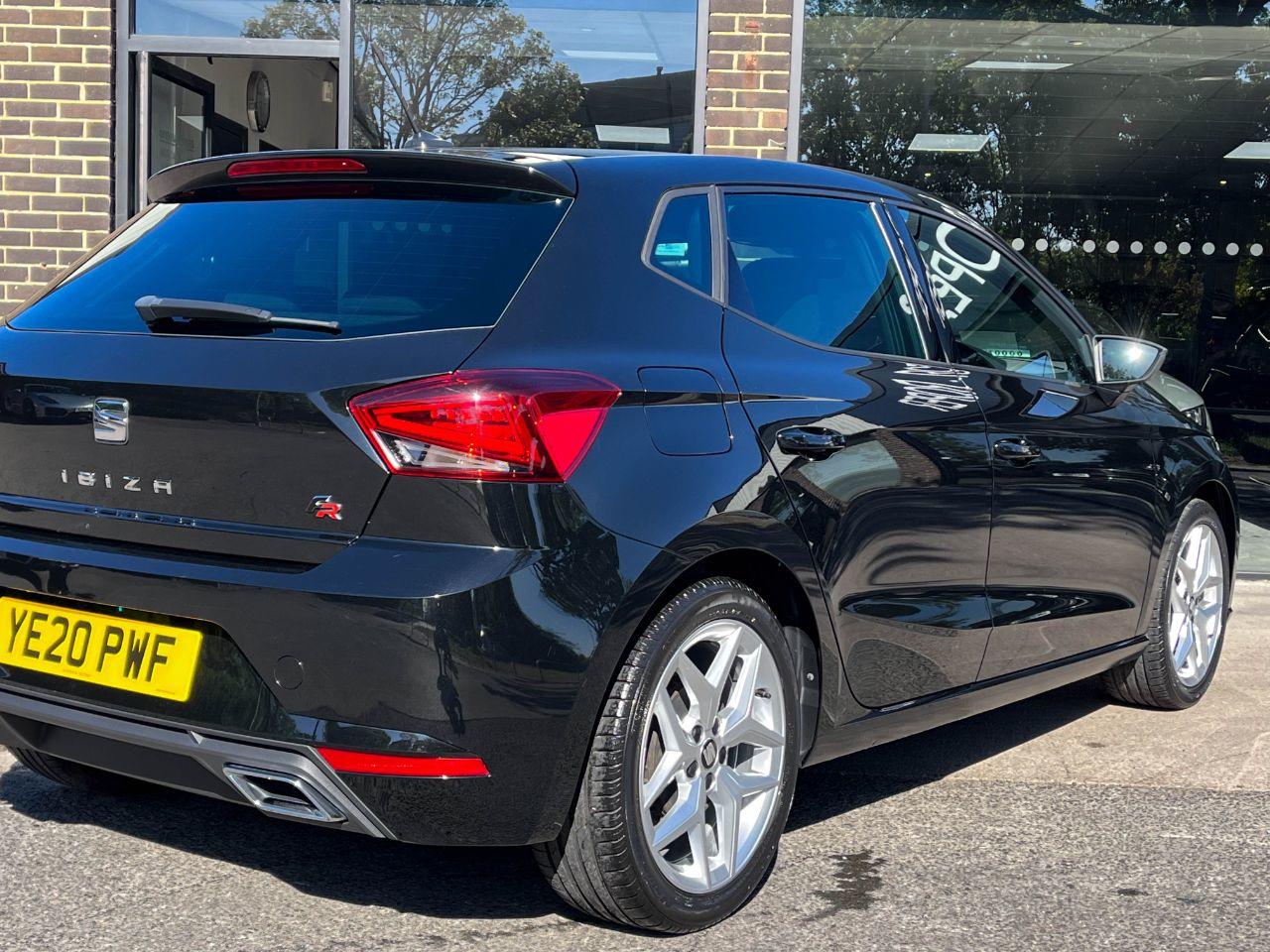 SEAT Ibiza 1.0 TSI FR 95ps Hatchback Petrol Midnight Black Metallic