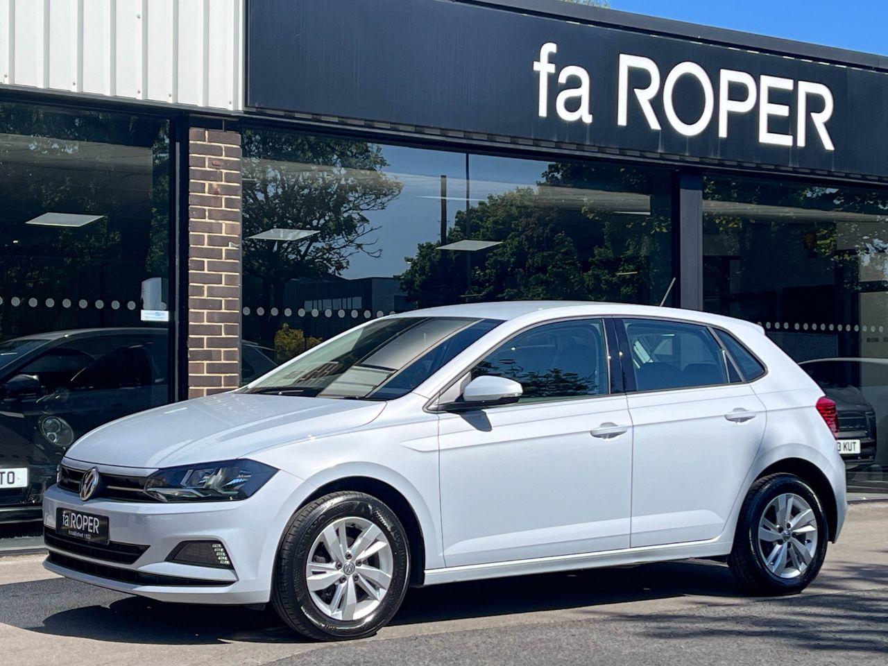 Volkswagen Polo 1.0 TSI SE DSG Automatic 95ps Hatchback Petrol White Silver Metallic