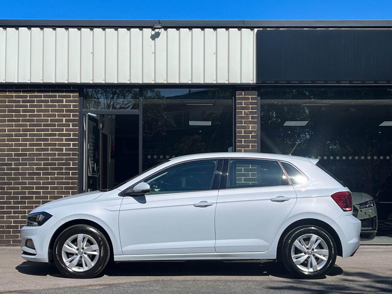 Volkswagen Polo 1.0 TSI SE DSG Automatic 95ps Hatchback Petrol White Silver Metallic