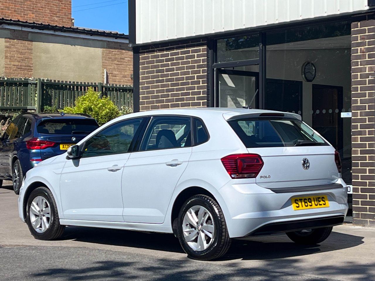 Volkswagen Polo 1.0 TSI SE DSG Automatic 95ps Hatchback Petrol White Silver Metallic