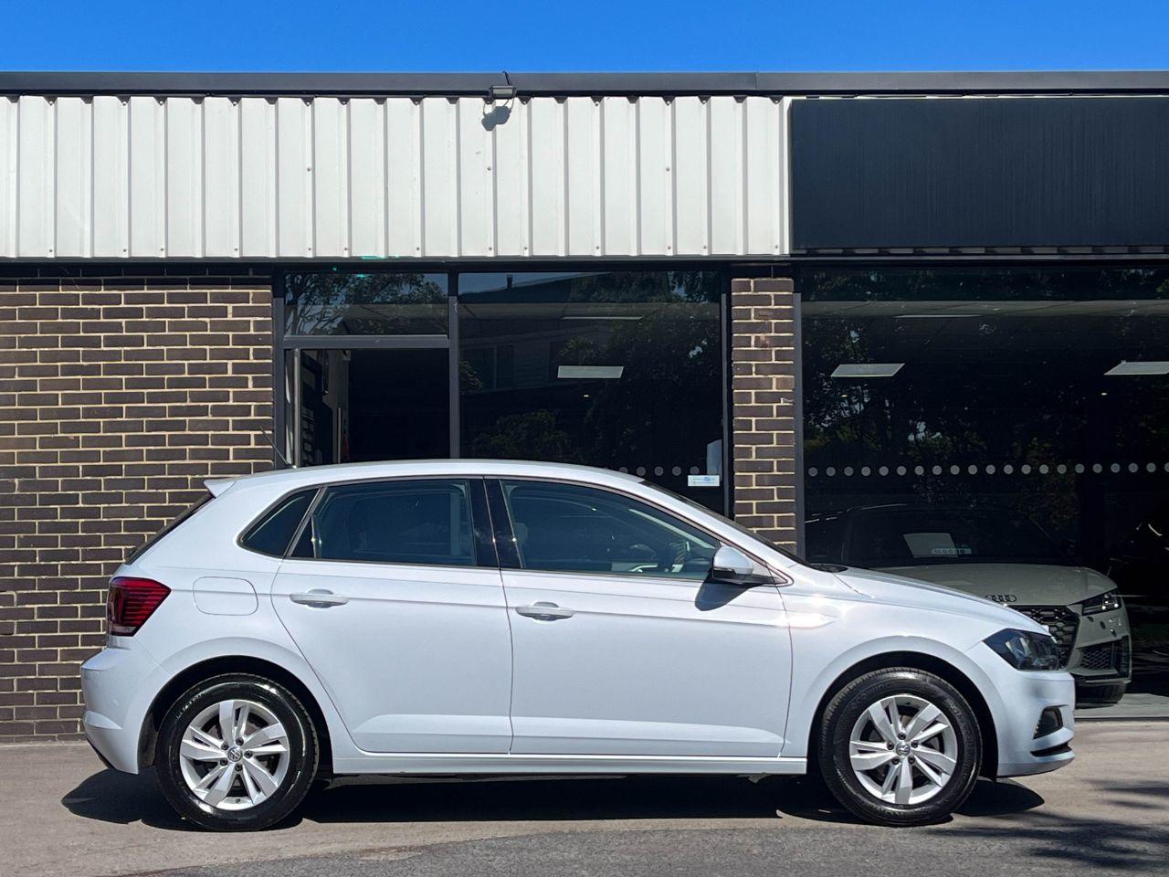Volkswagen Polo 1.0 TSI SE DSG Automatic 95ps Hatchback Petrol White Silver Metallic