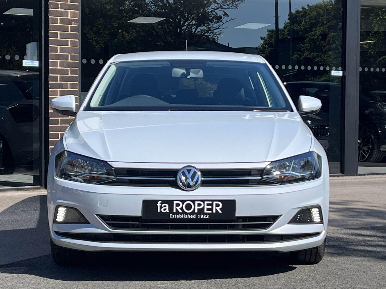 Volkswagen Polo 1.0 TSI SE DSG Automatic 95ps Hatchback Petrol White Silver Metallic