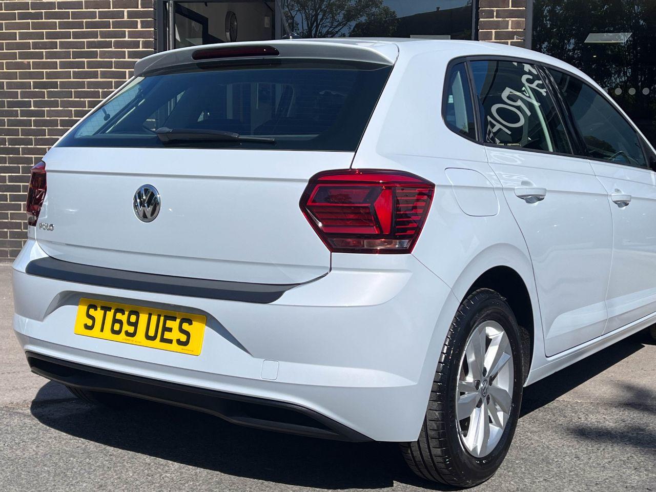 Volkswagen Polo 1.0 TSI SE DSG Automatic 95ps Hatchback Petrol White Silver Metallic