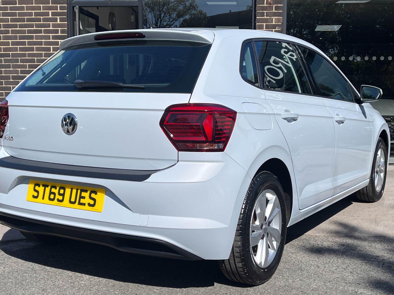 Volkswagen Polo 1.0 TSI SE DSG Automatic 95ps Hatchback Petrol White Silver Metallic