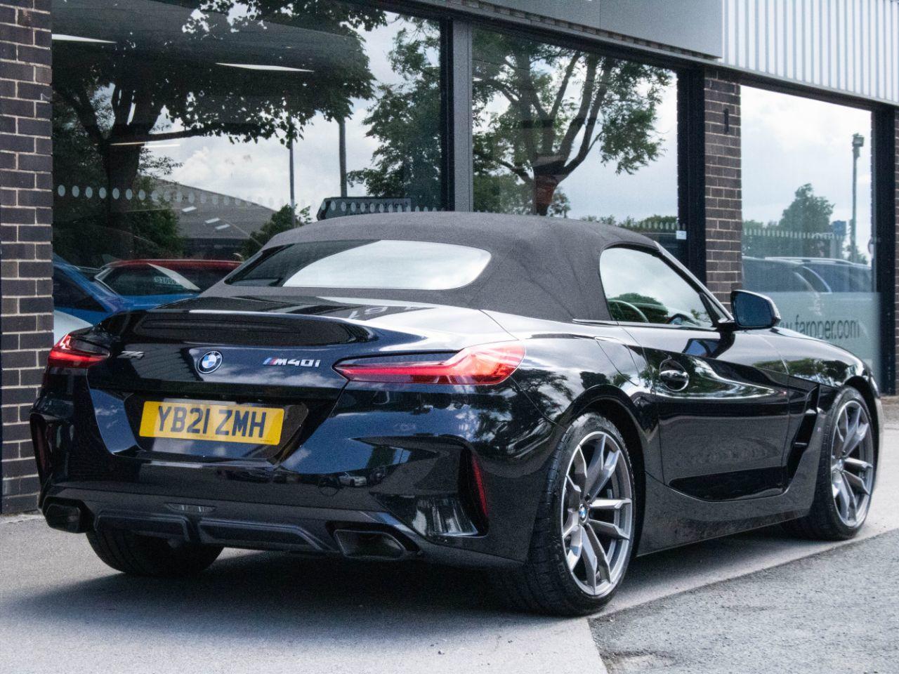 BMW Z4 M40i 3.0 sDrive Auto 340ps Convertible Petrol Black Sapphire Metallic