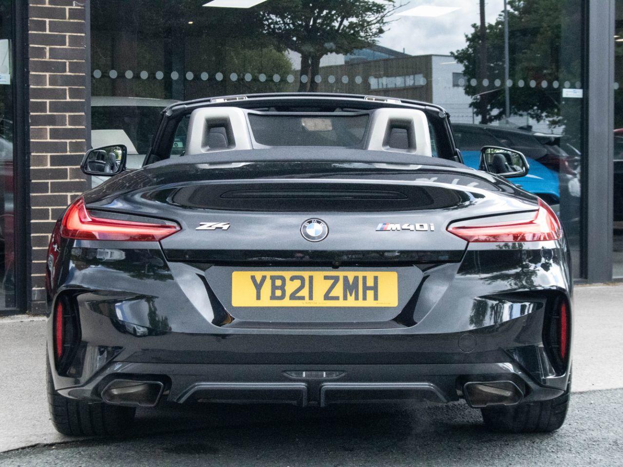 BMW Z4 M40i 3.0 sDrive Auto 340ps Convertible Petrol Black Sapphire Metallic