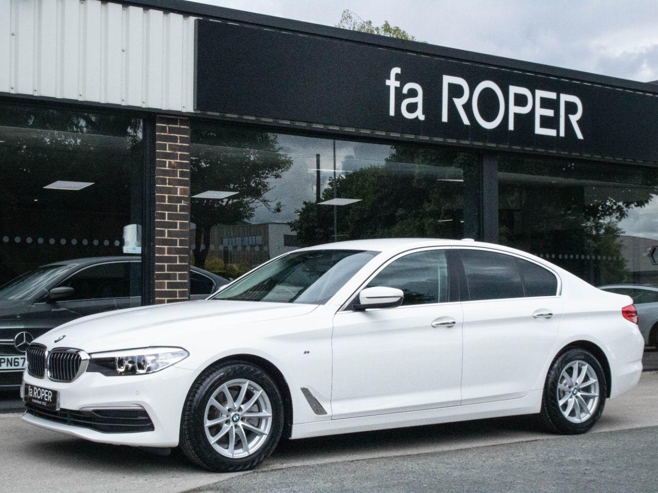 BMW 5 Series 2.0 520d SE Auto 190ps Saloon Diesel Alpine White