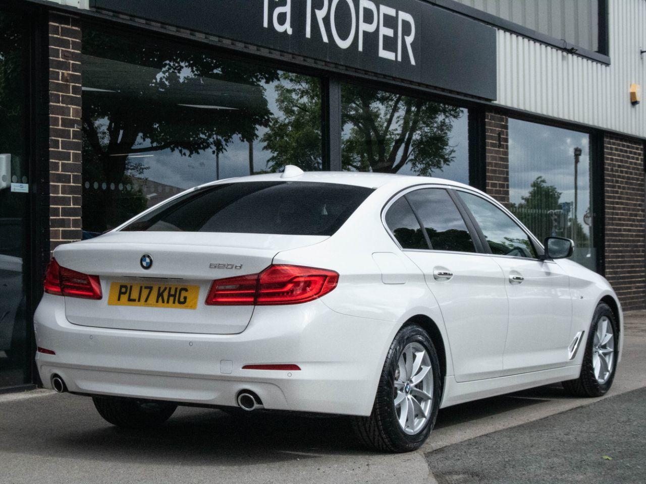 BMW 5 Series 2.0 520d SE Auto 190ps Saloon Diesel Alpine White