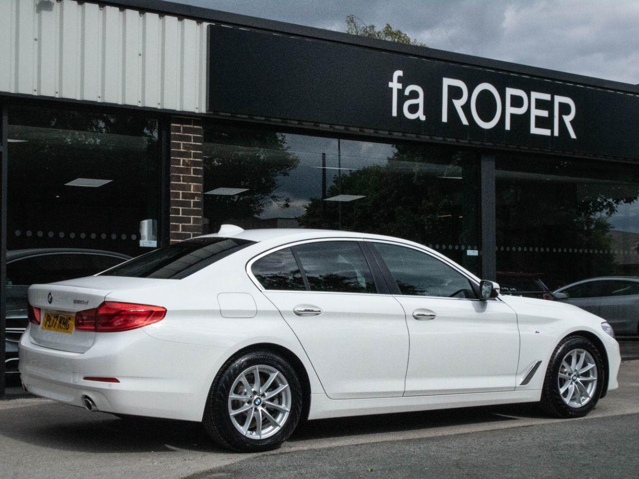 BMW 5 Series 2.0 520d SE Auto 190ps Saloon Diesel Alpine White