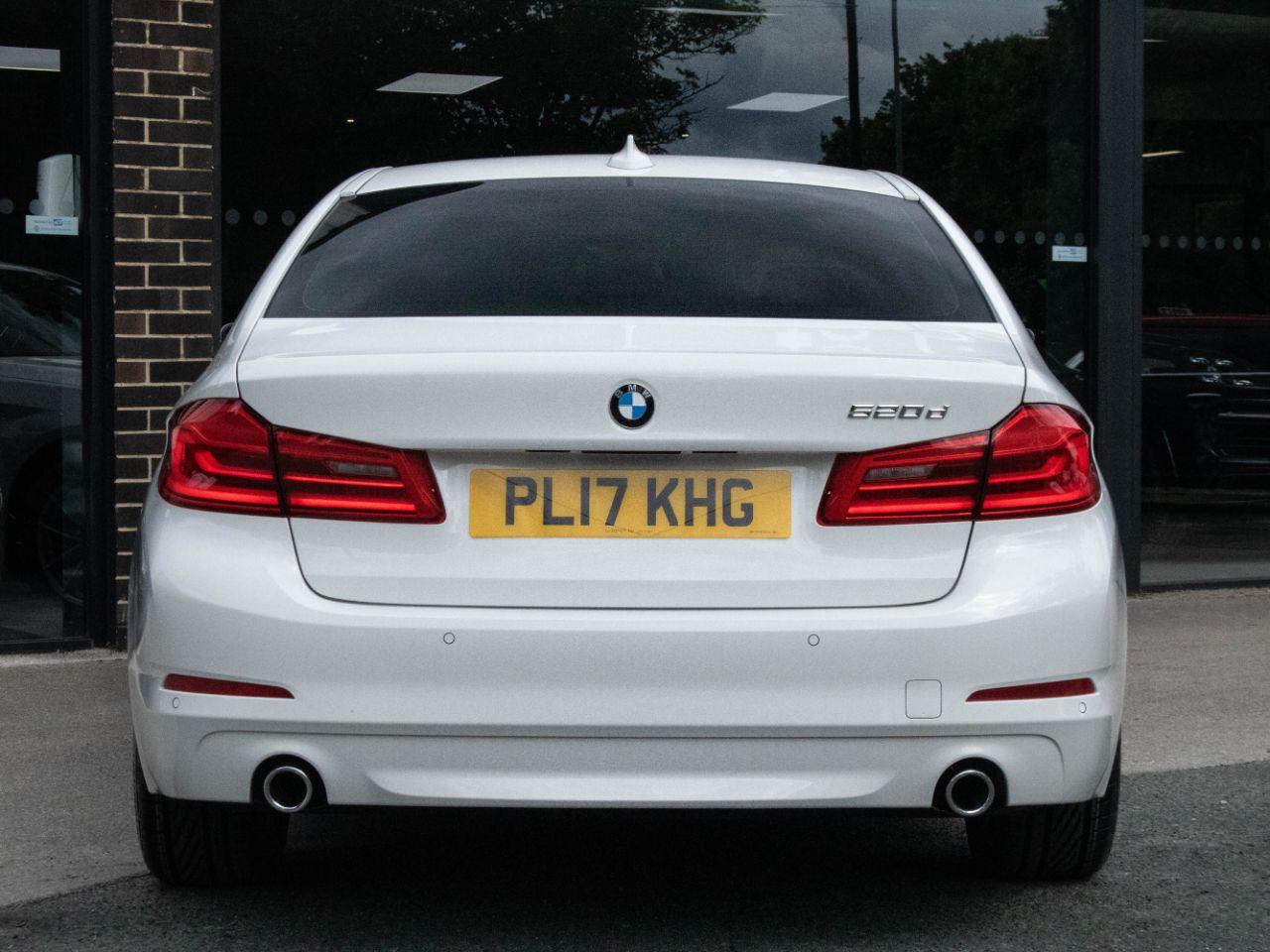 BMW 5 Series 2.0 520d SE Auto 190ps Saloon Diesel Alpine White