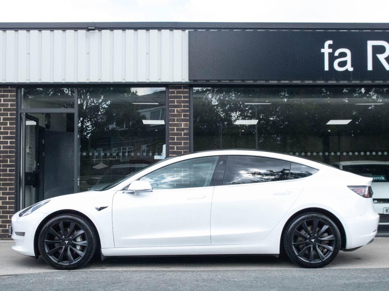 Tesla Model 3 Long Range Dual Motor AWD Auto Saloon Electric Pearl White Multi Coat