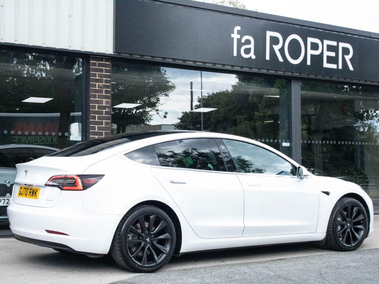 Tesla Model 3 Long Range Dual Motor AWD Auto Saloon Electric Pearl White Multi Coat