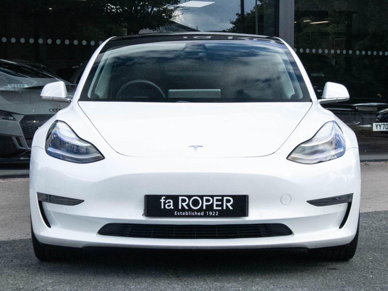 Tesla Model 3 Long Range Dual Motor AWD Auto Saloon Electric Pearl White Multi Coat