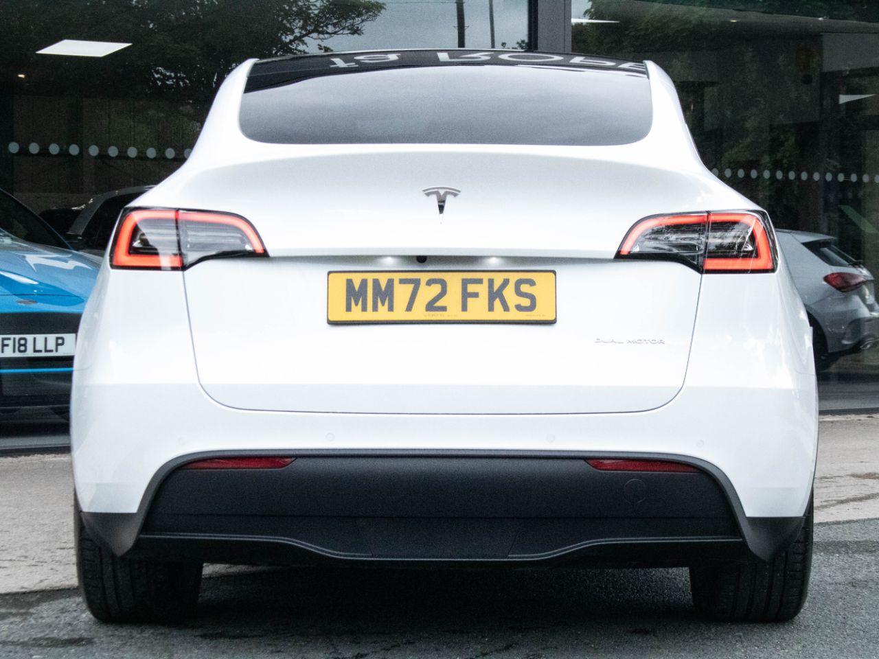 Tesla Model Y Dual Motor Long Range All Wheel Drive Auto MPV Electric Pearl White Multi Coat