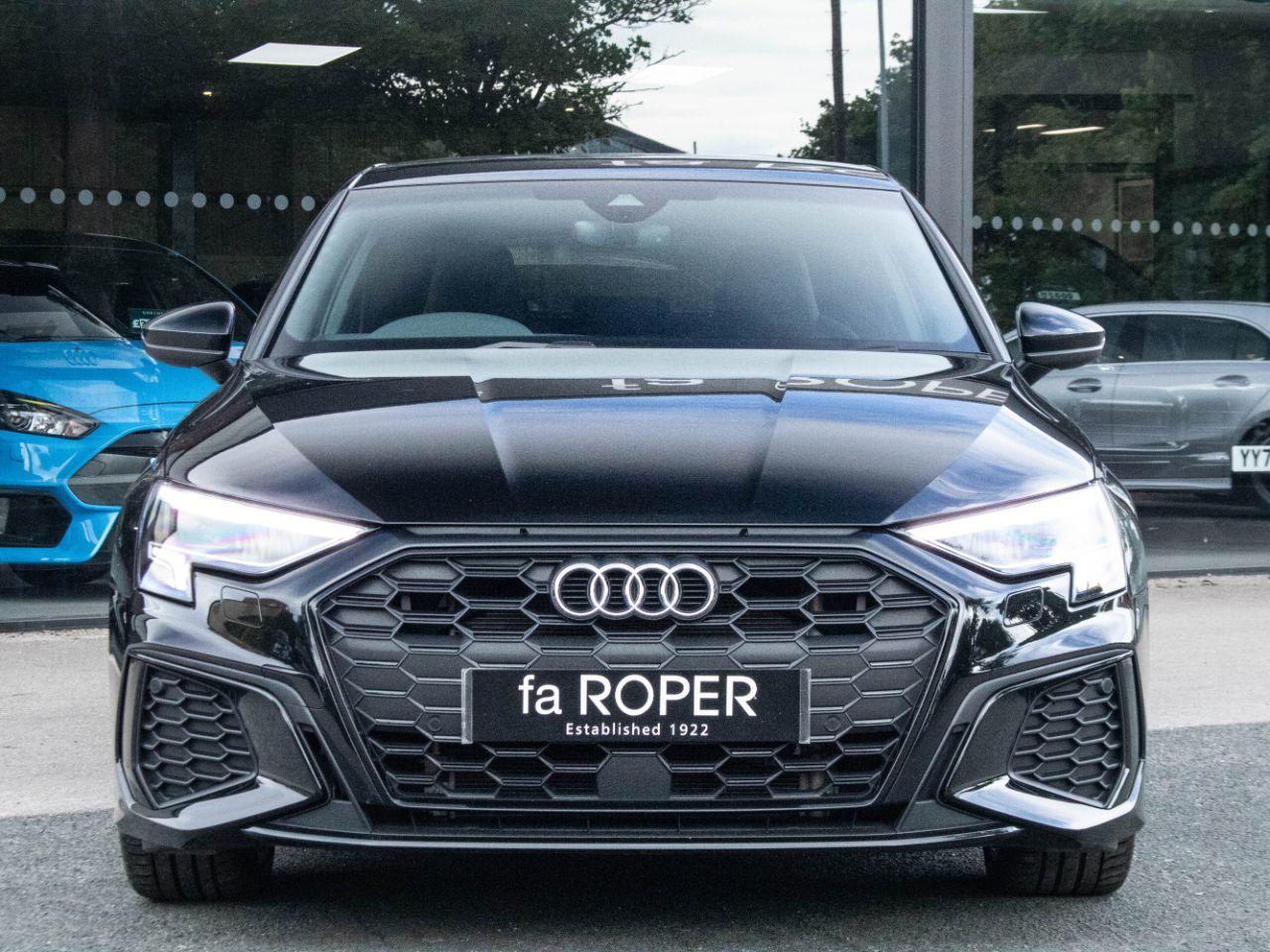 Audi A3 Sportback 1.4 TFSIe 45 S Line Competition PHEV S tronic 245ps Hatchback Petrol / Electric Hybrid Mythos Black Metallic