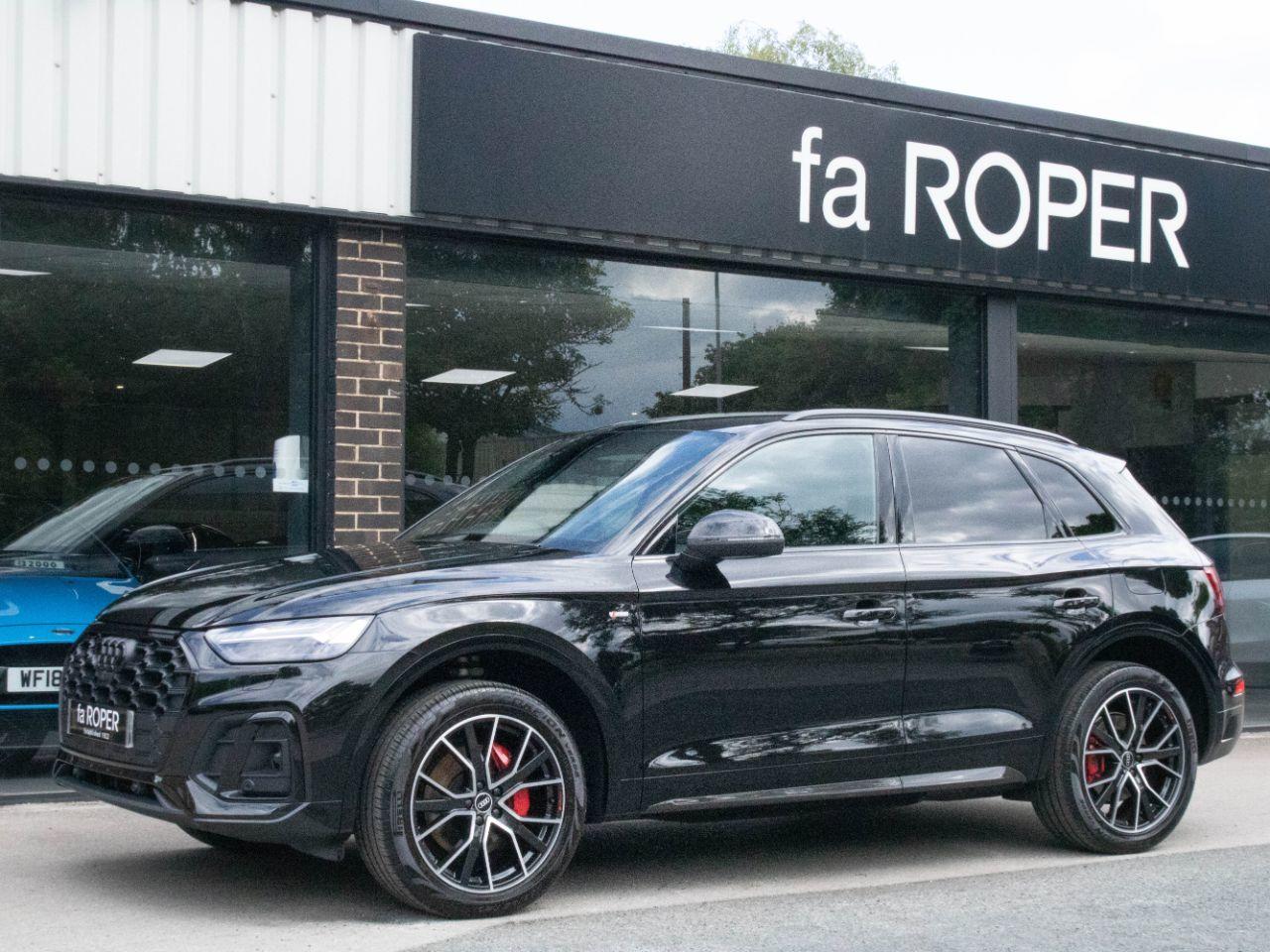 Audi Q5 SUV 2.0 TFSIe 50 quattro Edition 1 S tronic 299ps Estate Petrol / Electric Hybrid Mythos Black Metallic