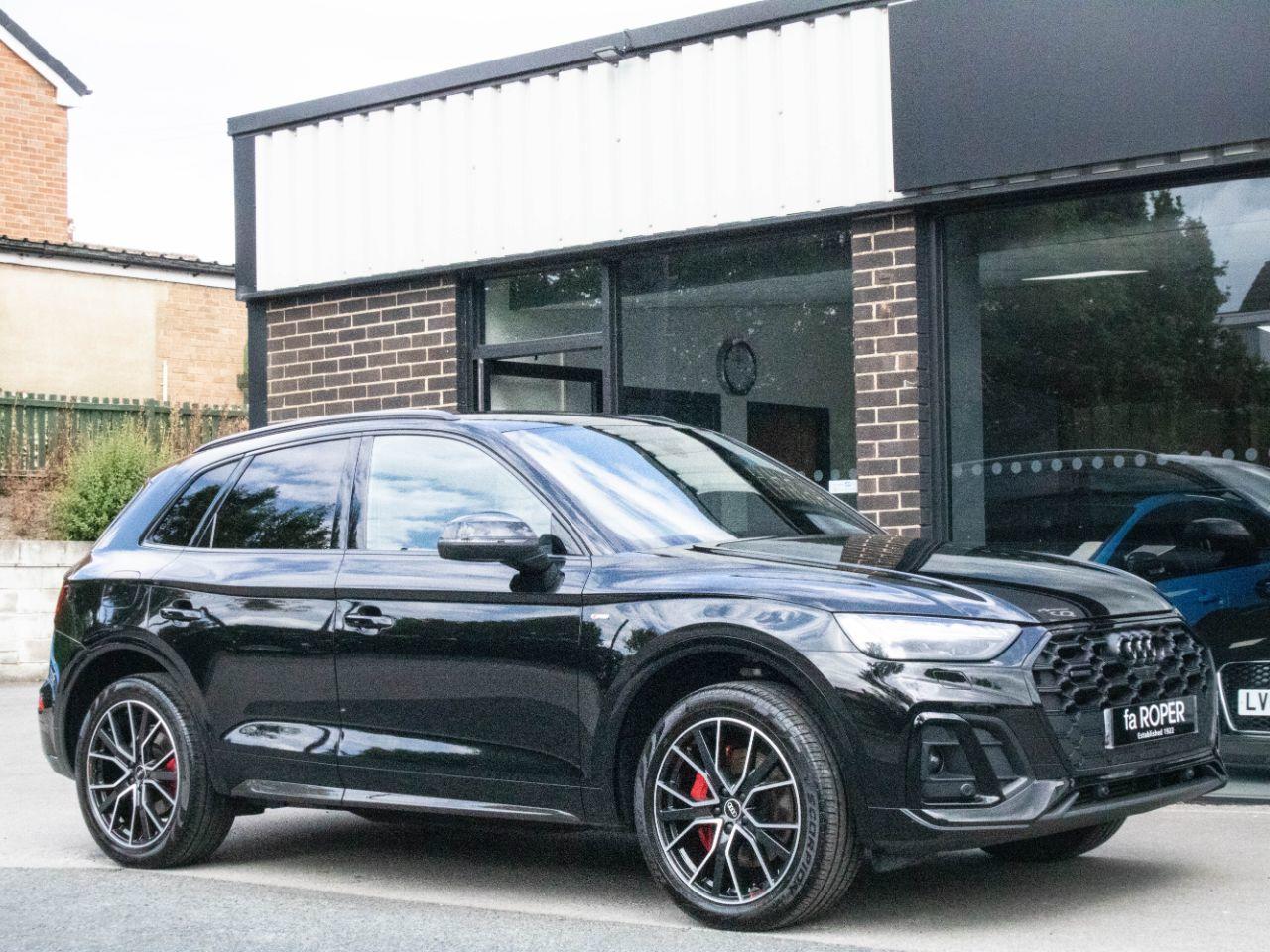 Audi Q5 SUV 2.0 TFSIe 50 quattro Edition 1 S tronic 299ps Estate Petrol / Electric Hybrid Mythos Black Metallic