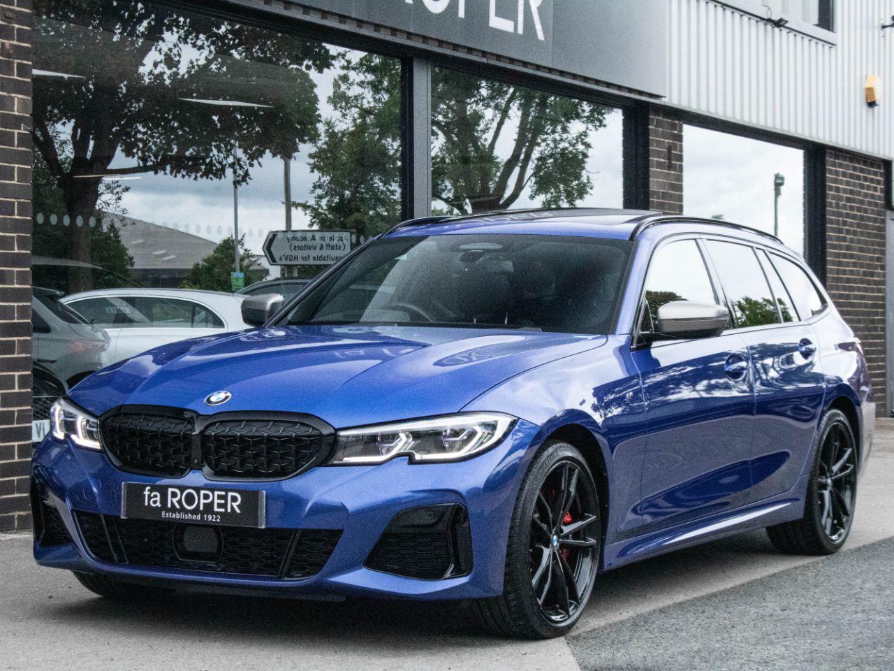 BMW 3 Series M340i MHT 3.0 xDrive Touring Auto 374ps Estate Petrol Portimao Blue MetallicBMW 3 Series M340i MHT 3.0 xDrive Touring Auto 374ps Estate Petrol Portimao Blue Metallic at fa Roper Ltd Bradford