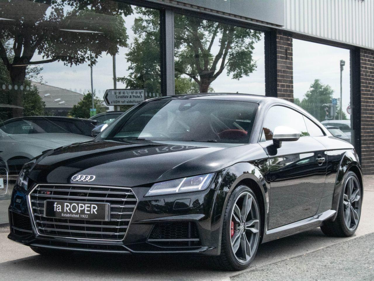 Audi TTS Coupe 2.0 TFSI quattro TTS S tronic 310ps Coupe Petrol Mythos Black MetallicAudi TTS Coupe 2.0 TFSI quattro TTS S tronic 310ps Coupe Petrol Mythos Black Metallic at fa Roper Ltd Bradford