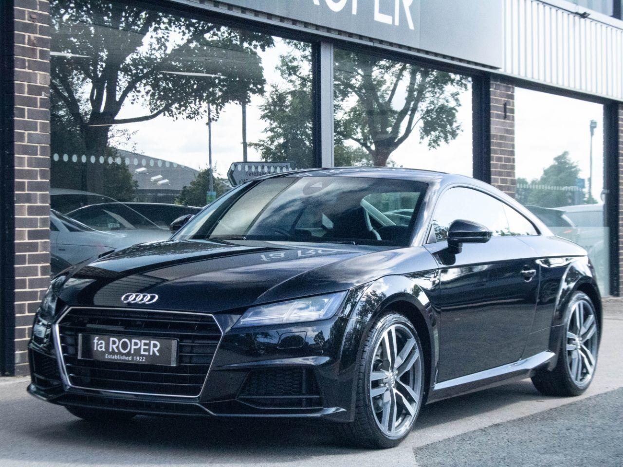 Audi TT Coupe 2.0 TFSI S Line S tronic 230ps Coupe Petrol Mythos Black MetallicAudi TT Coupe 2.0 TFSI S Line S tronic 230ps Coupe Petrol Mythos Black Metallic at fa Roper Ltd Bradford