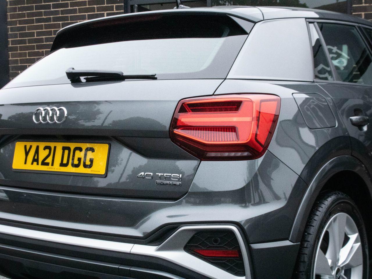 Audi Q2 2.0 TFSI 40 S Line quattro S tronic 190ps Estate Petrol Daytona Grey Metallic