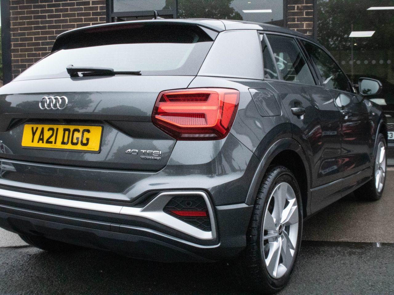 Audi Q2 2.0 TFSI 40 S Line quattro S tronic 190ps Estate Petrol Daytona Grey Metallic