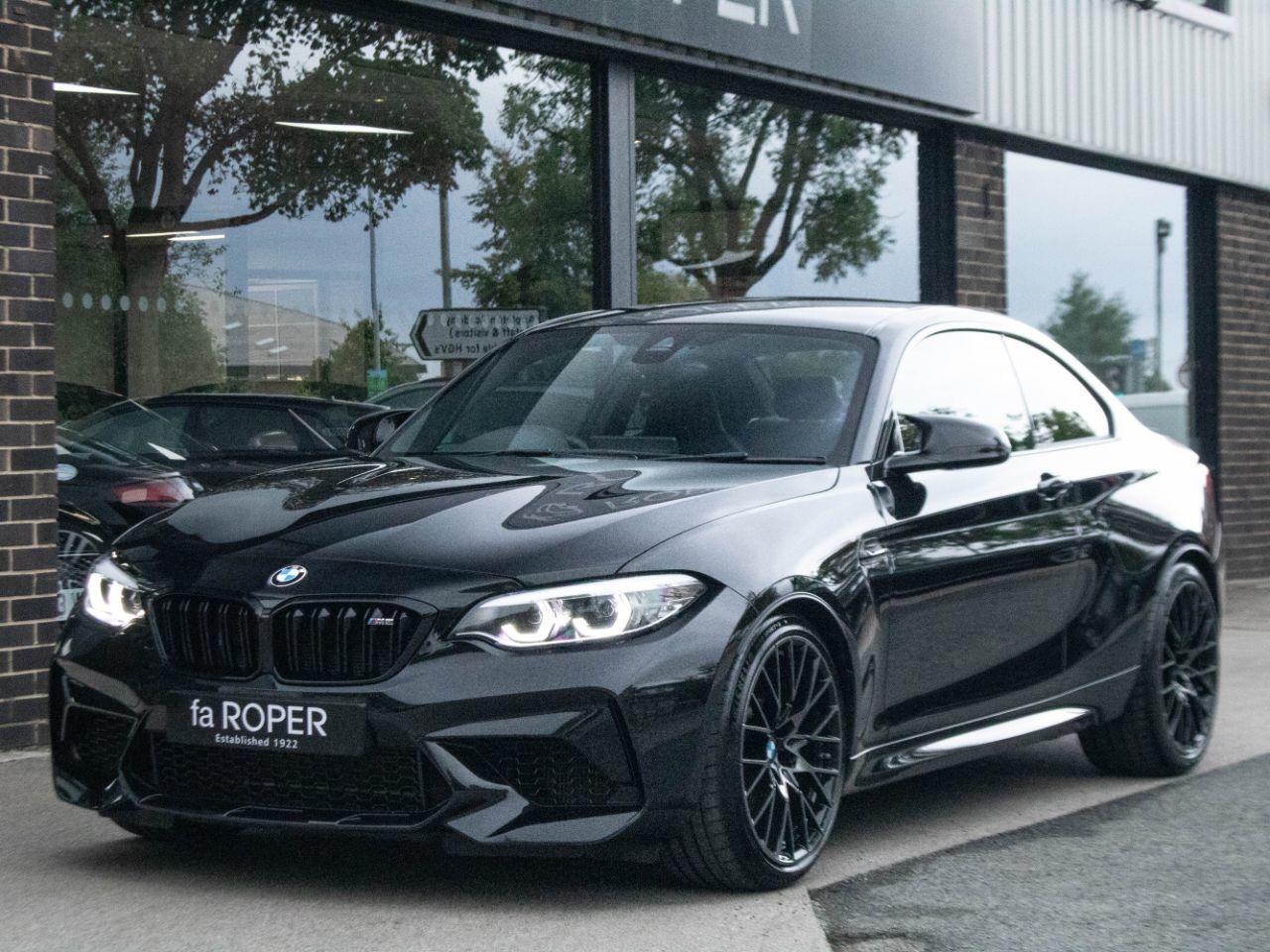 BMW M2 M2 3.0 Competition M DCT 410ps Coupe Petrol Black Sapphire MetallicBMW M2 M2 3.0 Competition M DCT 410ps Coupe Petrol Black Sapphire Metallic at fa Roper Ltd Bradford