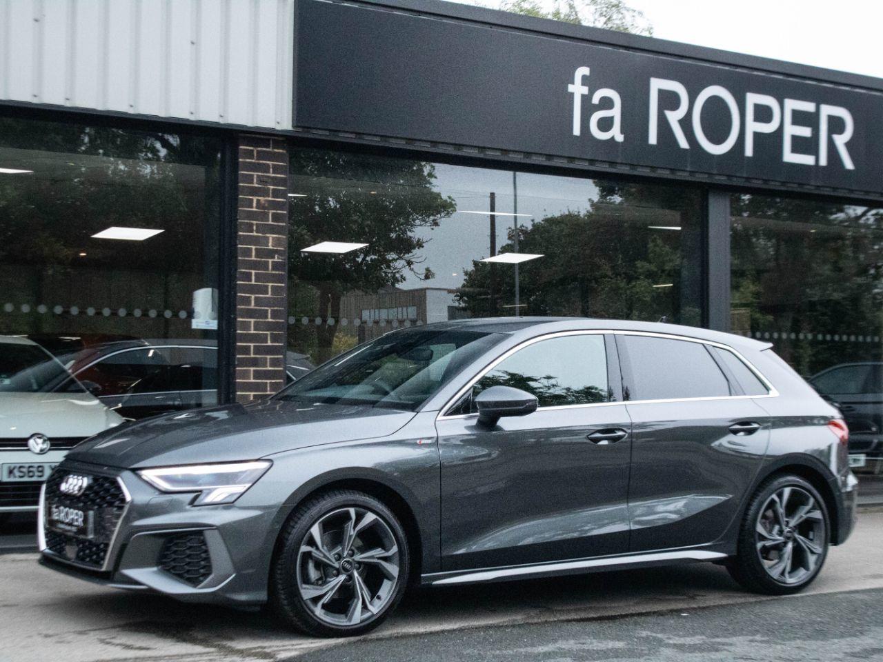 Audi A3 Sportback 1.5 TFSI 35 S Line S tronic 150ps Hatchback Petrol Daytona Grey Metallic