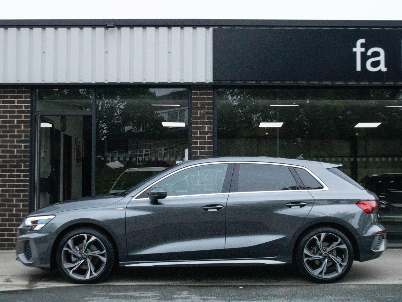 Audi A3 Sportback 1.5 TFSI 35 S Line S tronic 150ps Hatchback Petrol Daytona Grey Metallic