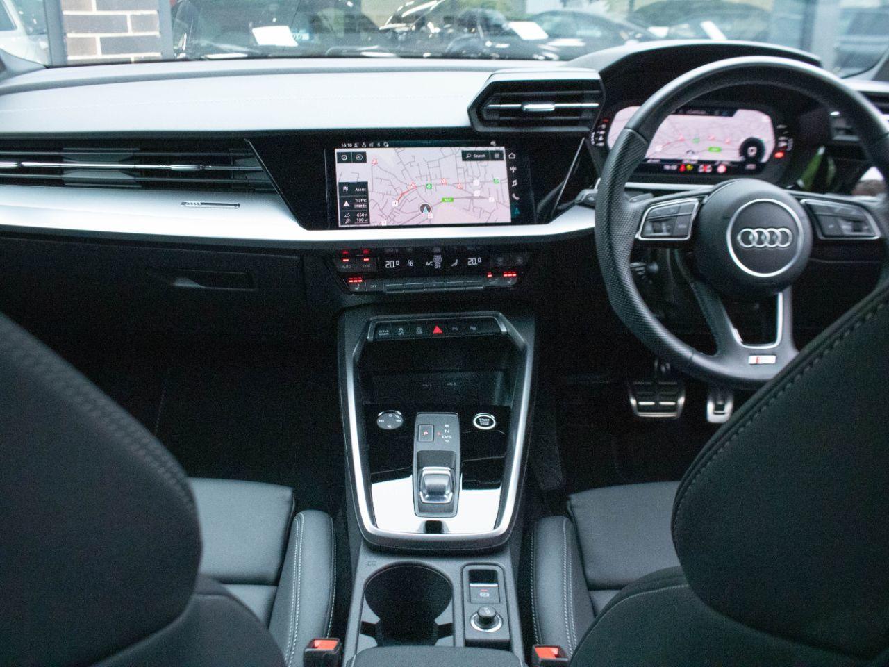 Audi A3 Sportback 1.5 TFSI 35 S Line S tronic 150ps Hatchback Petrol Daytona Grey Metallic