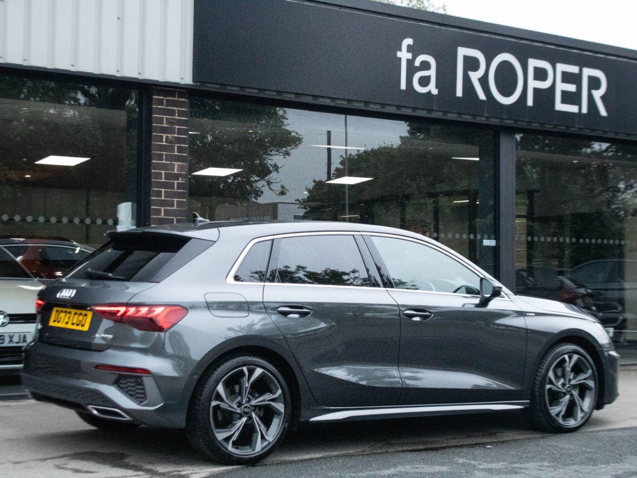 Audi A3 Sportback 1.5 TFSI 35 S Line S tronic 150ps Hatchback Petrol Daytona Grey Metallic