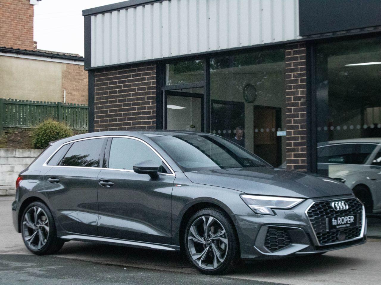 Audi A3 Sportback 1.5 TFSI 35 S Line S tronic 150ps Hatchback Petrol Daytona Grey Metallic