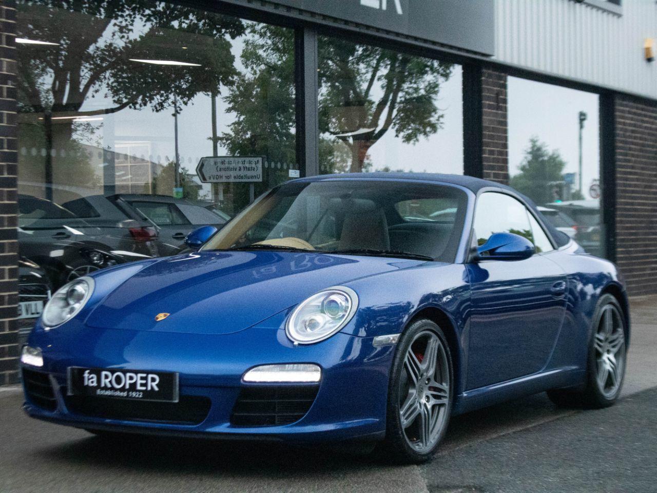 Porsche 911 997 3.8 Carrera S Cabriolet Man 6 Speed 385ps Convertible Petrol Aqua Blue Metallic