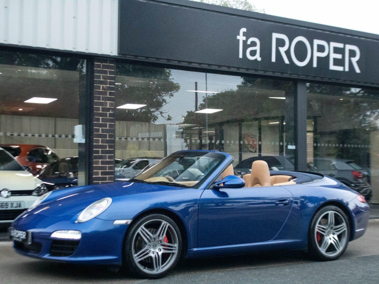 Porsche 911 997 3.8 Carrera S Cabriolet Man 6 Speed 385ps Convertible Petrol Aqua Blue Metallic