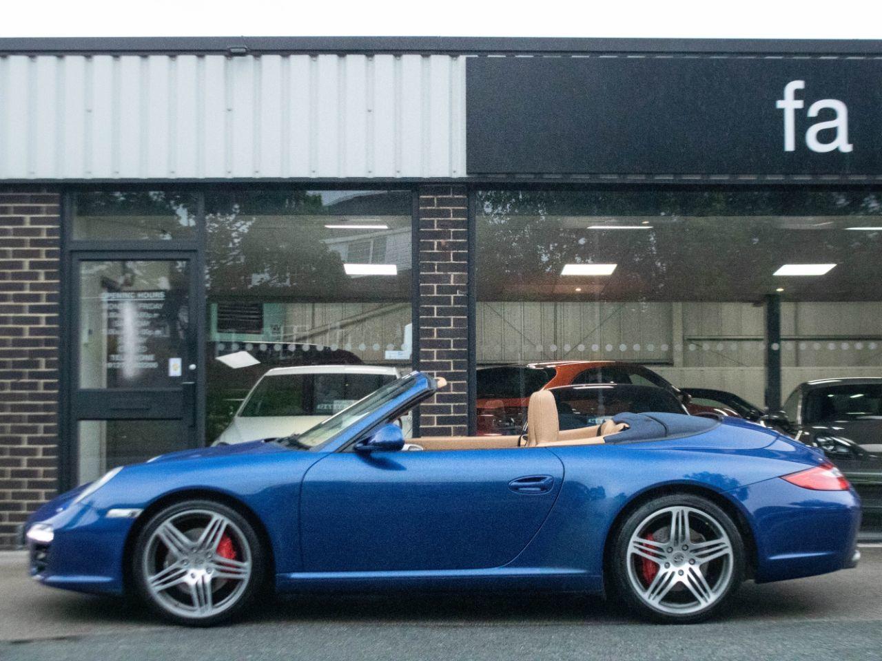 Porsche 911 997 3.8 Carrera S Cabriolet Man 6 Speed 385ps Convertible Petrol Aqua Blue Metallic