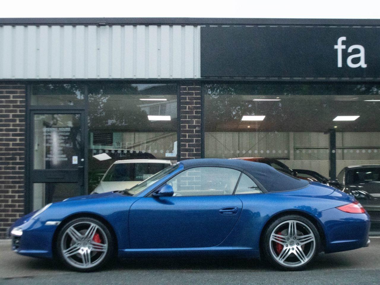 Porsche 911 997 3.8 Carrera S Cabriolet Man 6 Speed 385ps Convertible Petrol Aqua Blue Metallic