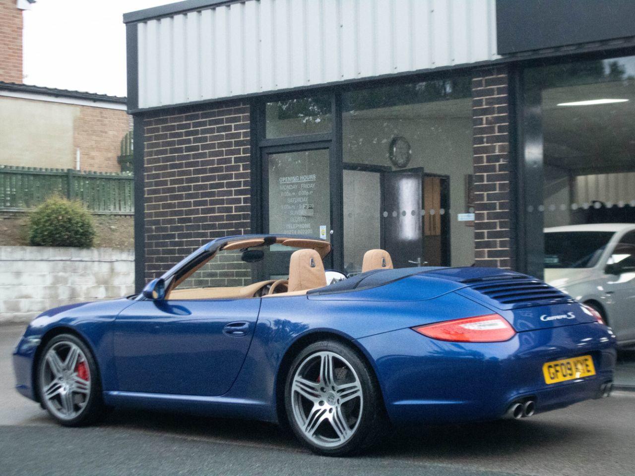 Porsche 911 997 3.8 Carrera S Cabriolet Man 6 Speed 385ps Convertible Petrol Aqua Blue Metallic