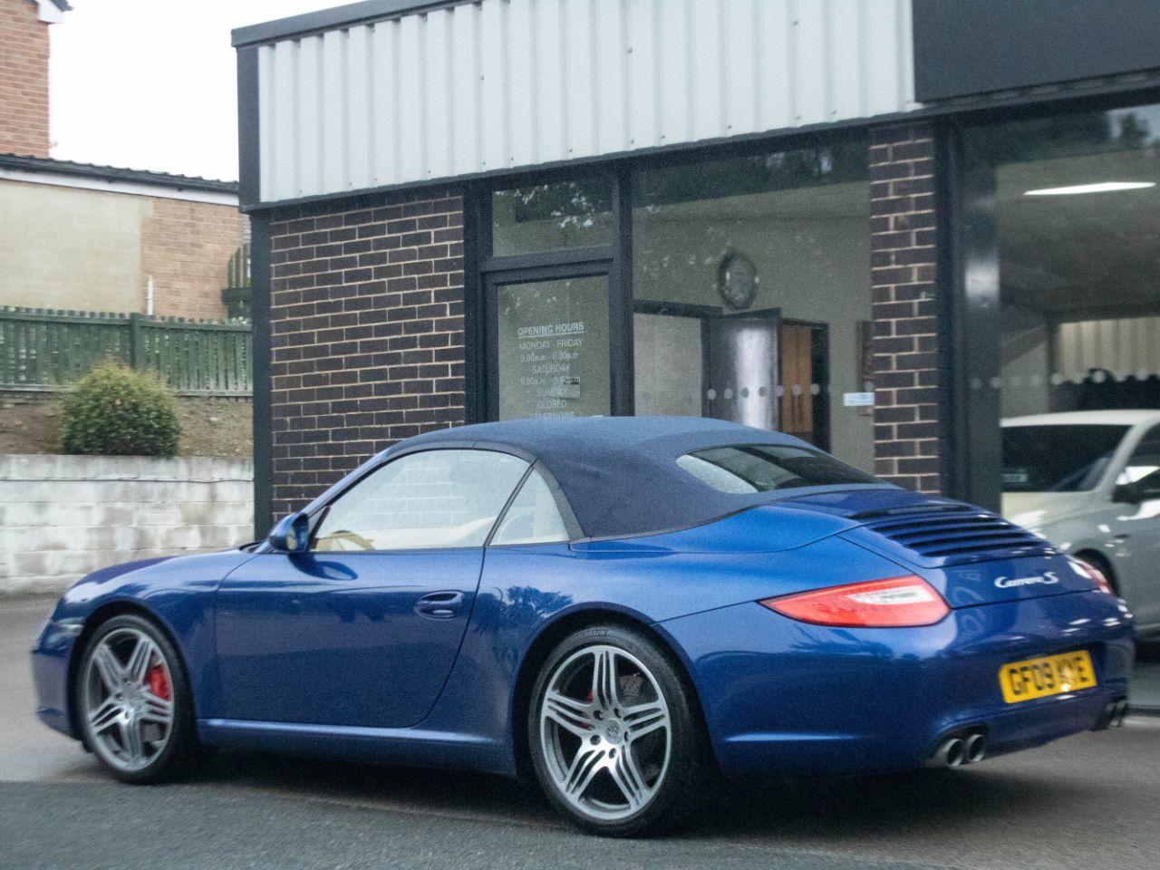 Porsche 911 997 3.8 Carrera S Cabriolet Man 6 Speed 385ps Convertible Petrol Aqua Blue Metallic