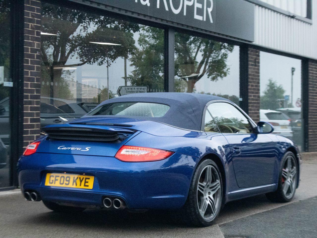 Porsche 911 997 3.8 Carrera S Cabriolet Man 6 Speed 385ps Convertible Petrol Aqua Blue Metallic