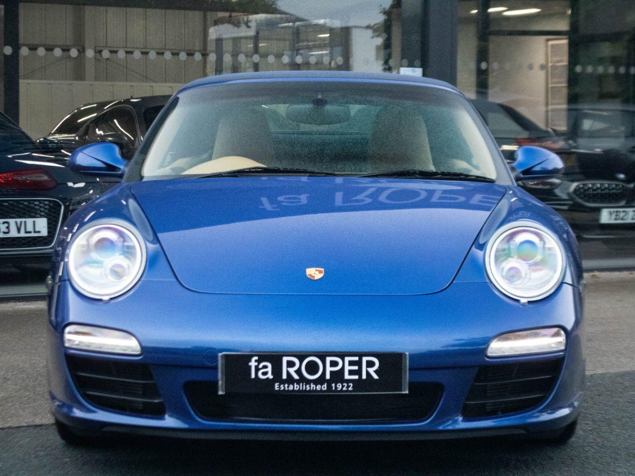 Porsche 911 997 3.8 Carrera S Cabriolet Man 6 Speed 385ps Convertible Petrol Aqua Blue Metallic